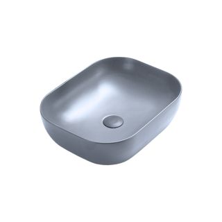 Раковина керамическая Vincea VBS-101MO, 505*405*140, накладная, цвет океан матовый